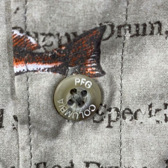 Columbia Shirt XXL Sight Fisher Print Short Sleeve NWT - Picture 9 of 14